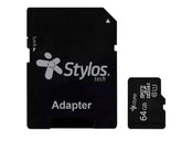 Memoria Micro Sd Stylos 64 Gb Uhs1 Con Adaptador Stmsda3B